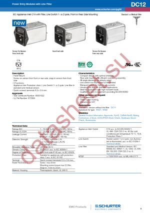 DC12.1232.101 datasheet  